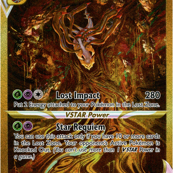 Giratina VSTAR Secret Rare - GG69/GG70 - Crown Zenith - Holo Card Cavern Trading Cards, LLC Giratina VSTAR Secret Rare - GG69/GG70 - Crown Zenith - Holo Card Cavern Trading Cards, LLC