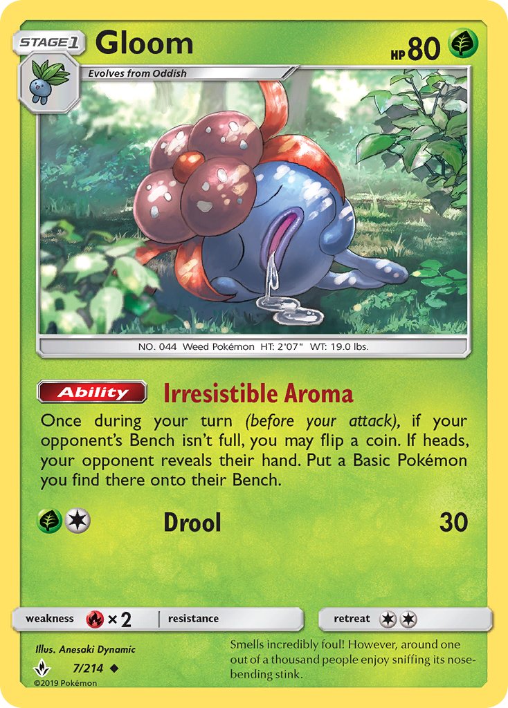 Gloom - 7/214 - Unbroken Bonds - Card Cavern