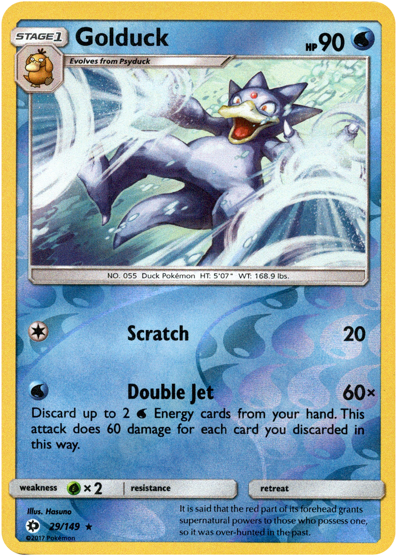 Golduck - 29/149 - Sun & Moon
