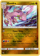 Goodra - 96/145 - Guardians Rising - Reverse Holo - Card Cavern