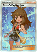 Green's Exploration Full Art - 209/214 - Unbroken Bonds - Holo - Card Cavern