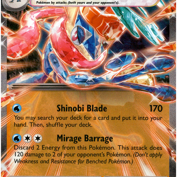 Greninja ex - 106/167 - Twilight Masquerade - Holo – Card Cavern