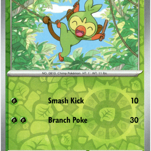 grookey pokemon card holographic Grookey - 014/167 - Twilight Masquerade