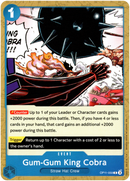 Gum-Gum King Cobra - OP11-059 C - A Fist of Divine Speed - Card Cavern