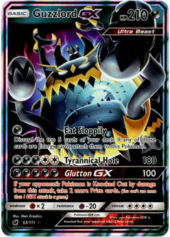 Guzzlord GX - 63/111 - Crimson Invasion - Holo - Card Cavern