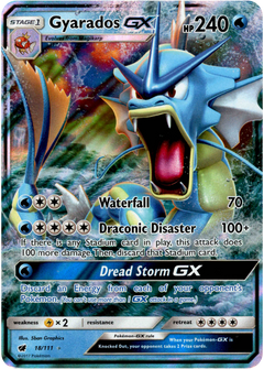 Gyarados GX - 18/111 - Crimson Invasion - Holo - Card Cavern