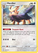 Herdier - 104/149 - Sun & Moon - Card Cavern