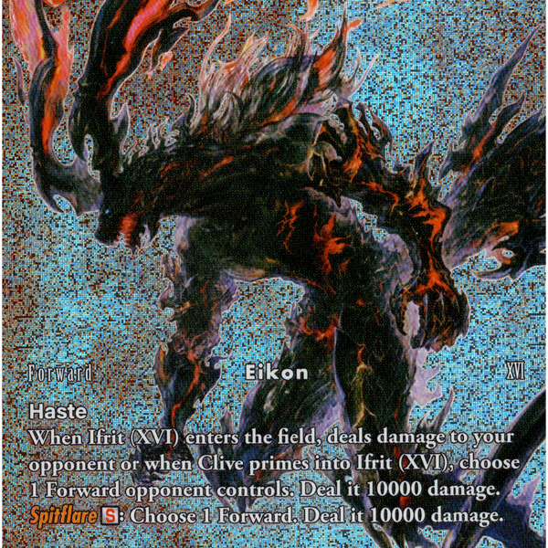 ifrit mtg card Ifrit (XVI) Full Art - PR-176/24-001L - Hidden Legends