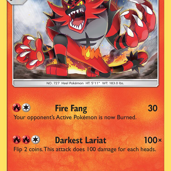 Incineroar - 26/149 - Sun & Moon Card Cavern Trading Cards, LLC Incineroar - 26/149 - Sun & Moon Card Cavern Trading Cards, LLC