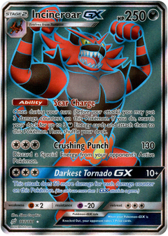 Incineroar GX Full Art - 167/181 - Team Up - Holo - Card Cavern