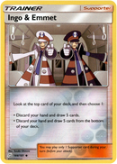 Ingo & Emmet - 144/181 - Team Up - Reverse Holo - Card Cavern