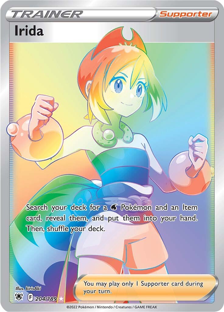 Irida Hyper Rare - 204/189 - Astral Radiance - Holo - Card Cavern