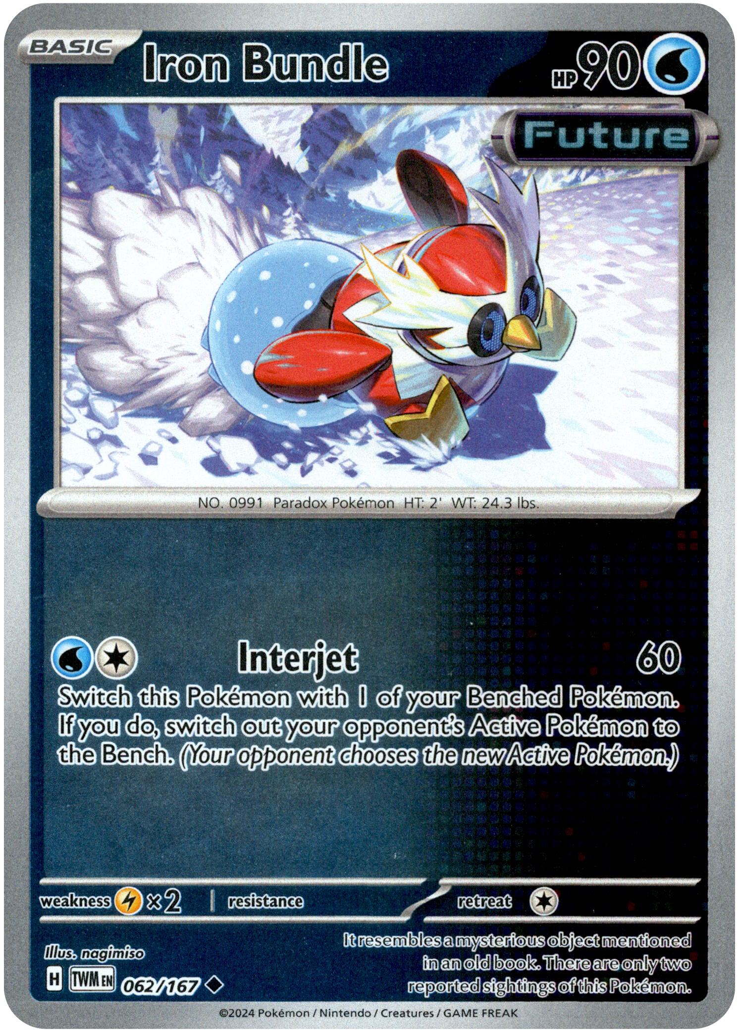 Iron Bundle - 062/167 - Twilight Masquerade - Reverse Holo - Card Cavern