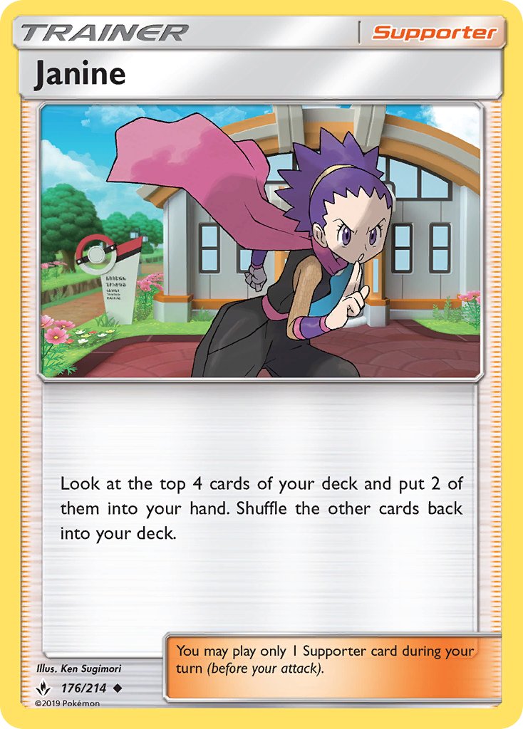 Janine - 176/214 - Unbroken Bonds - Card Cavern