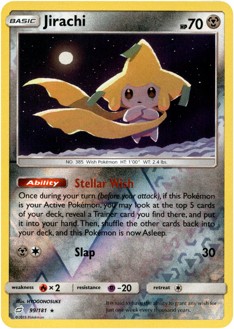jirachi pokemon card holographic ex 2006 Japanese EX: Miracle Crystal #041/075 1st Edition Holo Price Guide Attack 2 Pokemon X & Y Roaring