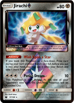 Jirachi Prism Star - 97/168 - Celestial Storm - Holo - Card Cavern