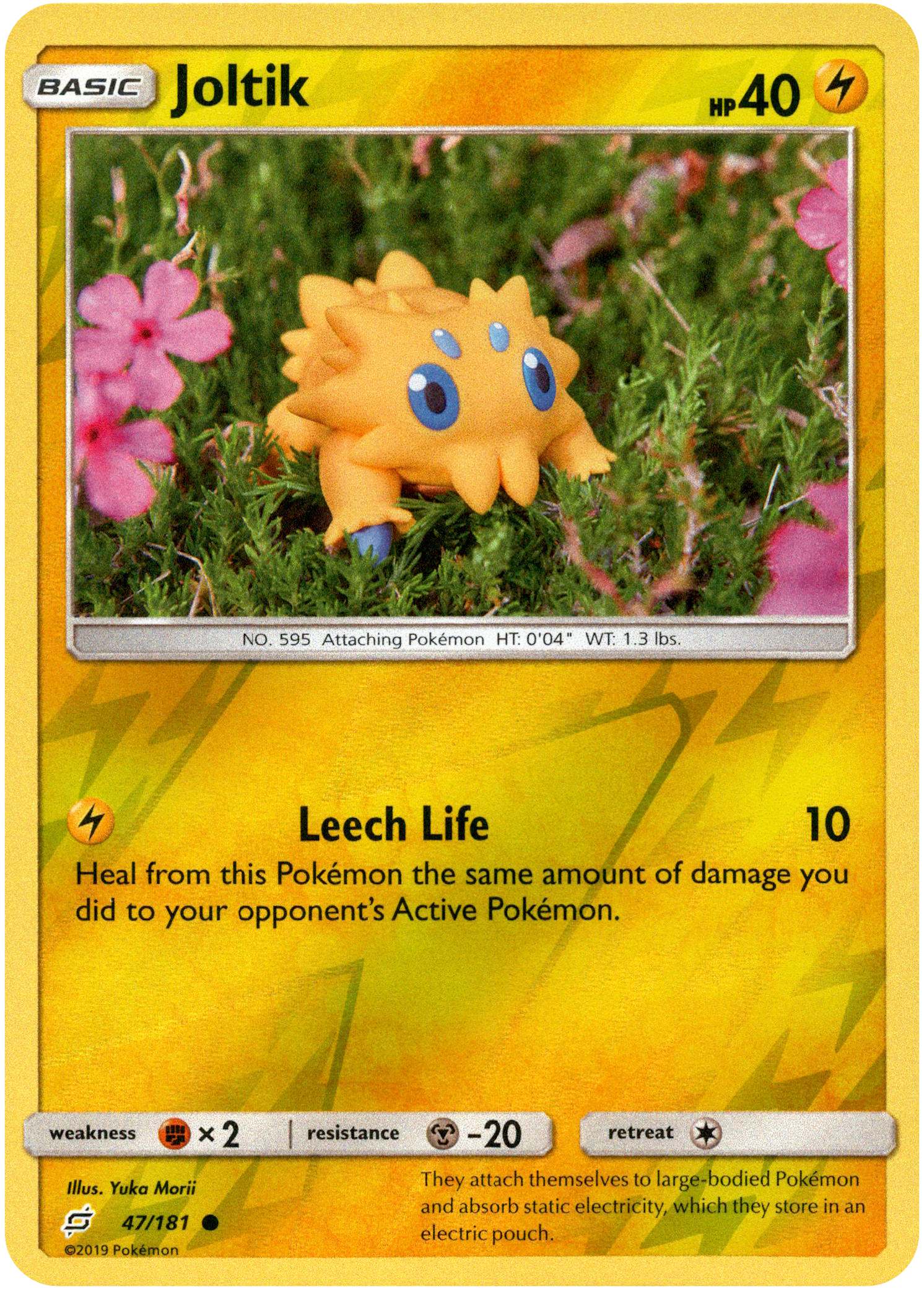 Joltik - 47/181 - Team Up - Reverse Holo - Card Cavern
