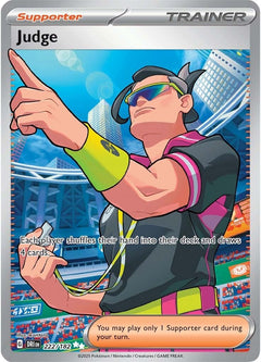 Judge - 222/182 - Destined Rivals - Holo - Card Cavern