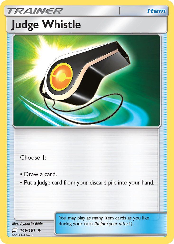 Judge Whistle - 146/181 - Team Up - Card Cavern
