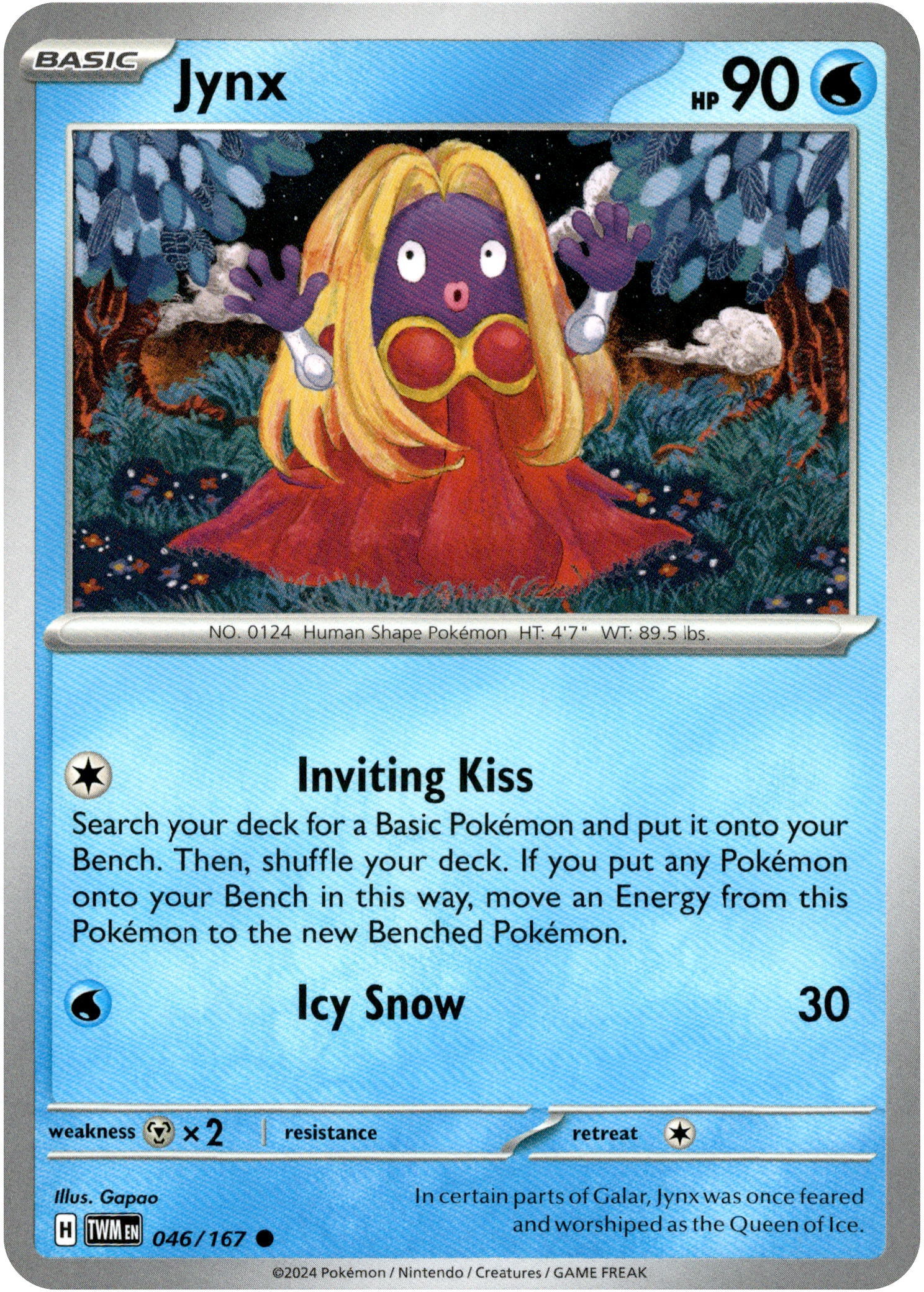 Jynx - 046/167 - Twilight Masquerade - Card Cavern