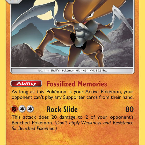 kabutops holographic pokemon card Kabutops - 78/181