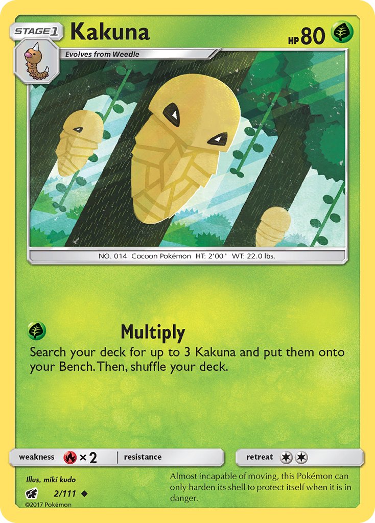 Kakuna - 2/111 - Crimson Invasion - Card Cavern