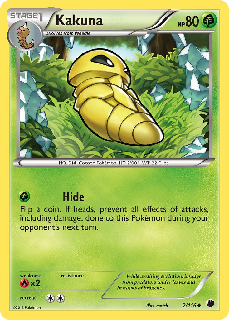 Kakuna - 2/116 - Plasma Freeze - Card Cavern