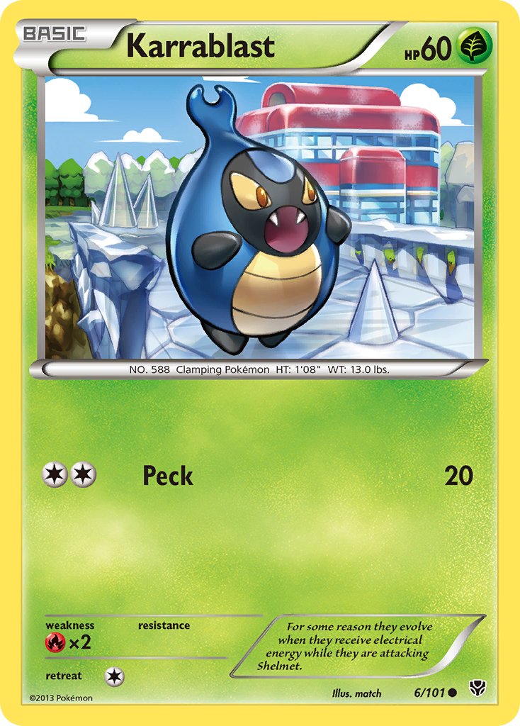 Karrablast - 6/101 - Plasma Blast - Card Cavern