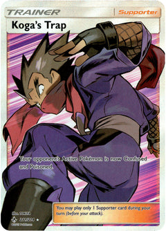 Koga's Trap Full Art - 211/214 - Unbroken Bonds - Holo - Card Cavern
