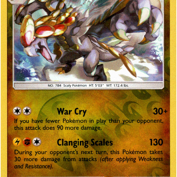 Kommo-o - 77/111 - Crimson Invasion
