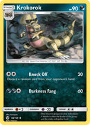 Krokorok - 84/149 - Sun & Moon - Card Cavern