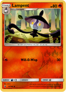 Lampent - 12/145 - Guardians Rising - Reverse Holo - Card Cavern