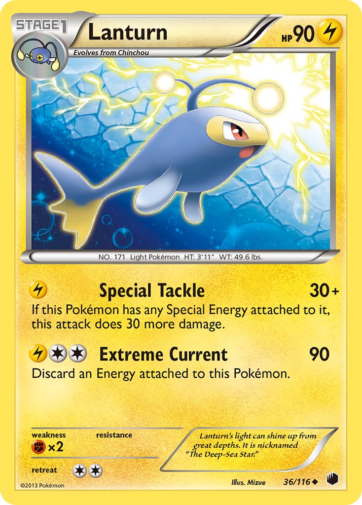 Lanturn - 36/116 - Plasma Freeze - Card Cavern