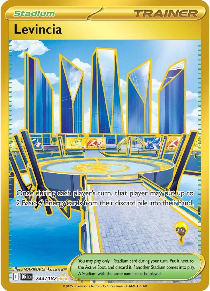 Levincia - 244/182 - Destined Rivals - Holo - Card Cavern