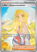 Lillie's Determination - 184/132 - Mega Evolution - Holo - Card Cavern