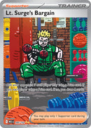 Lt. Surge's Bargain - 185/132 - Mega Evolution - Holo - Card Cavern