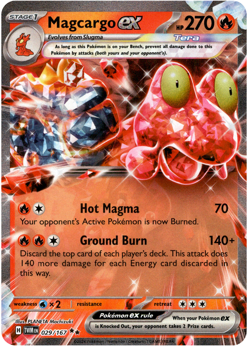 Magcargo ex - 029/167 29