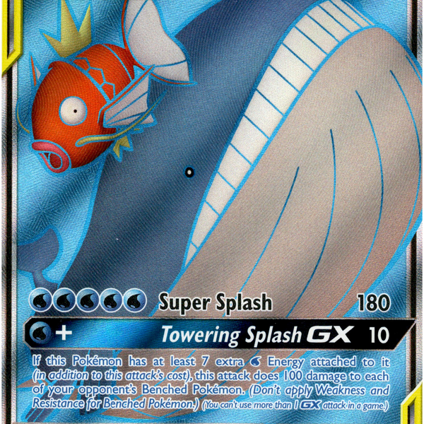 Magikarp & Wailord GX Full Art - 160/181 - Team Up - Holo Card Cavern Trading Cards, LLC Magikarp & Wailord GX Full Art - 160/181 - Team Up - Holo Card Cavern Trading Cards, LLC