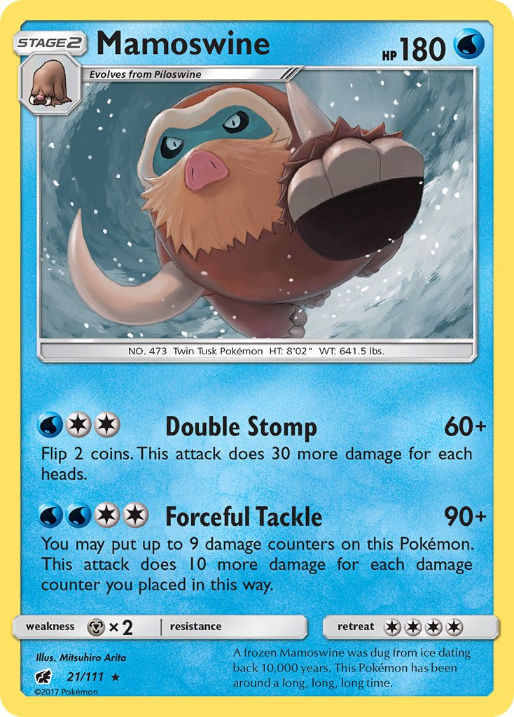 Mamoswine - 21/111 - Crimson Invasion - Card Cavern