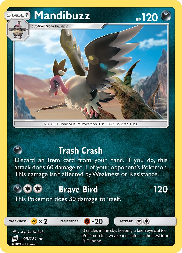 Mandibuzz - 93/181 - Team Up - Card Cavern