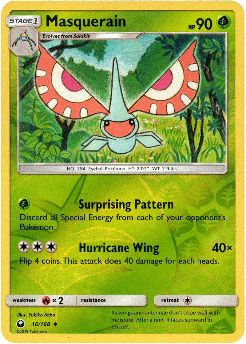 Masquerain - 16/168 - Celestial Storm