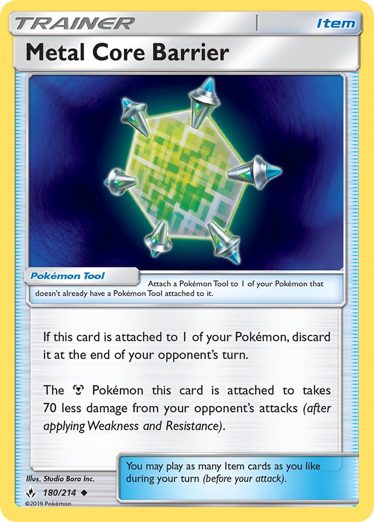 Metal Core Barrier - 180/214 - Unbroken Bonds - Card Cavern