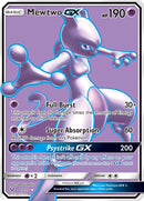 Mewtwo GX Full Art - 72/73 - Shining Legends - Holo - Card Cavern