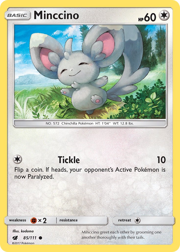 Minccino - 85/111 - Crimson Invasion - Card Cavern