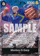 Monkey.D.Garp Alternate Art - OP11-095 SR - A Fist of Divine Speed - Foil - Card Cavern