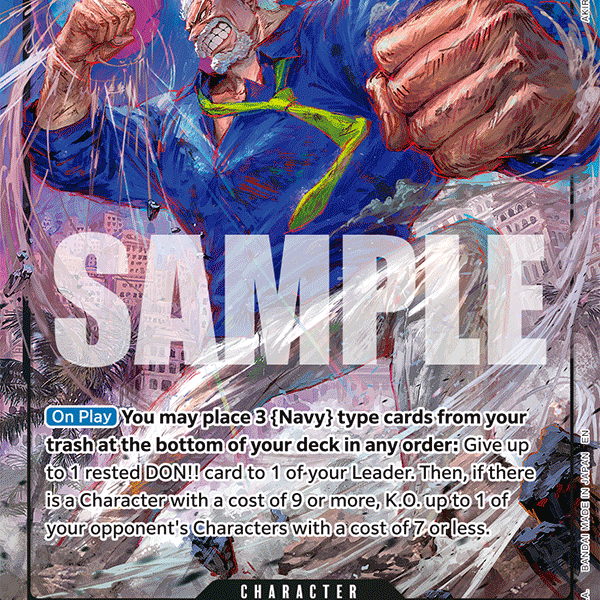 Monkey.D.Garp Alternate Art - OP11-095 SR - A Fist of Divine Speed - F Card Cavern Trading Cards, LLC Monkey.D.Garp Alternate Art - OP11-095 SR - A Fist of Divine Speed - F Card Cavern Trading Cards, LLC