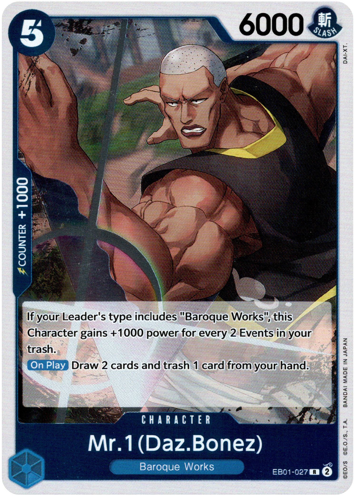 Mr. 1 (Daz.Bonez) - EB01-027R - Memorial Collection - Foil - Card Cavern