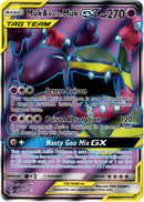Muk & Alolan Muk GX Full Art - 196/214 - Unbroken Bonds - Holo - Card Cavern