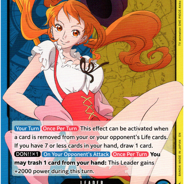 Nami - OP11-041 L - A Fist of Divine Speed – Card Cavern Trading