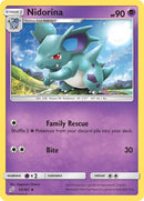 Nidorina - 55/181 - Team Up - Card Cavern